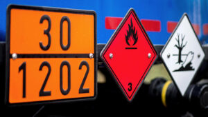 Señalización unidad de transporte/vehículo ADR